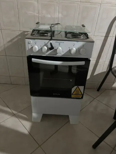 Fogão Atlas Mônaco Plus 4 Bocas Branco - Impecável (Semi-novo) <br>