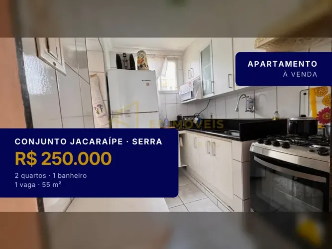 Exclusivo apartamento mobiliado em Conjunto Jacaraípe, Serra/ES