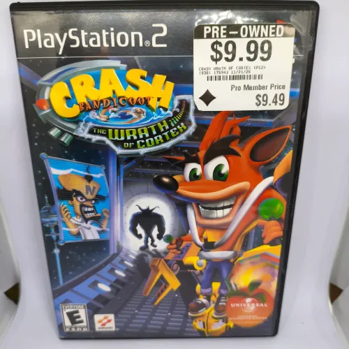 Jogo Crash Bandicoot The Wrath Of Cortex PS2 Mídia física