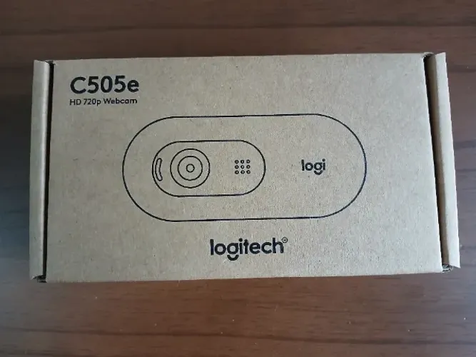 Câmera web Logitech C505e HD 30FPS cor preto