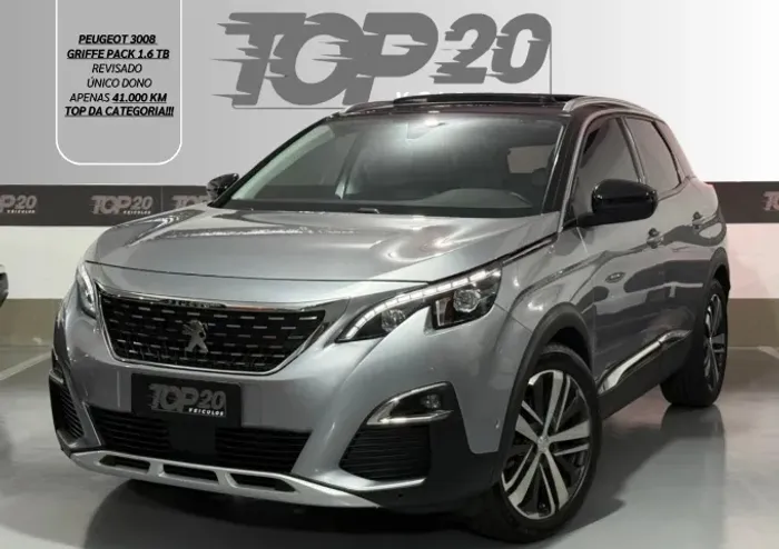 Peugeot 3008 Griffe Pack 1.6 Turbo 16V 5P Aut. 2020