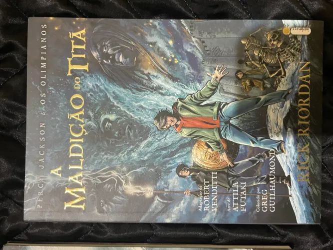 Percy Jackson em quadrinhos (3 livros)