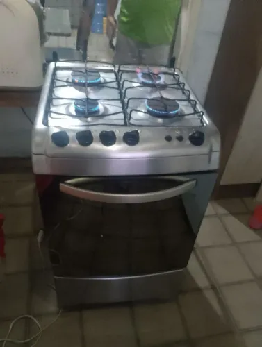 vendo fogão Electrolux frente de inox frete grátis