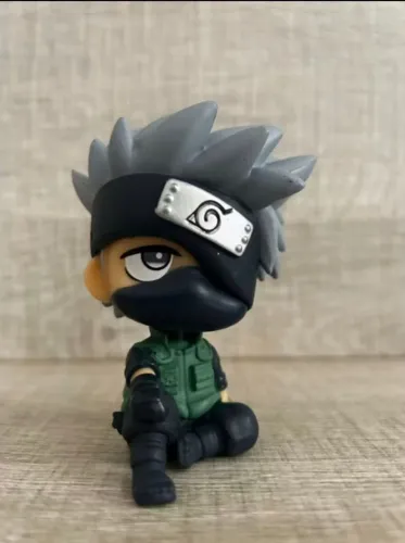 Kakashi Hataki Action Figure Kawaii 9cm Lacrado