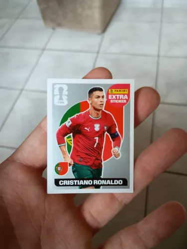 Figurinha Legend Cristiano Ronaldo Prata