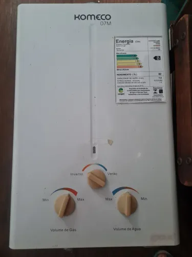 Aquecedor de água Komeco 7 litros