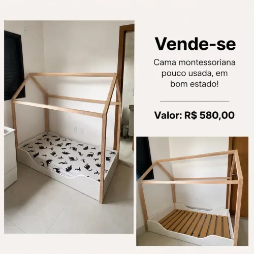 Cama de Casinha infantil