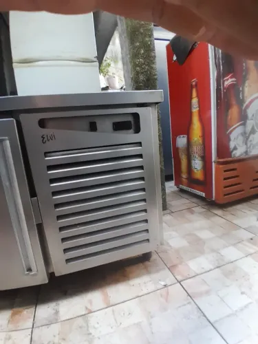 Balcão refrigerado inox