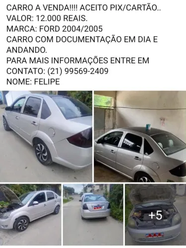 Ford Fiesta Sed. 1.6 8V Flex 4P 2005