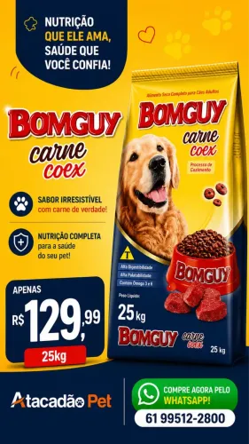 Ração bomguy Coex 25kg