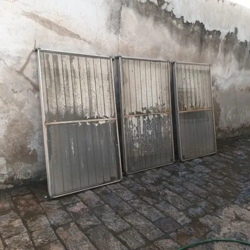 3 placas pra aquecedor de água solar!