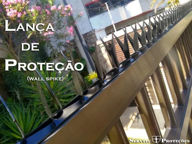 Lança Protetora para grades de aluminio