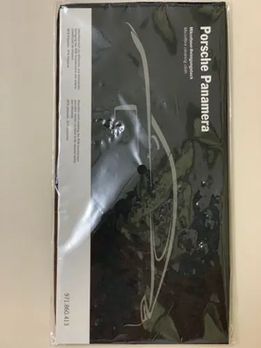 Flanela Microfibra de Limpeza Importada - Porsche