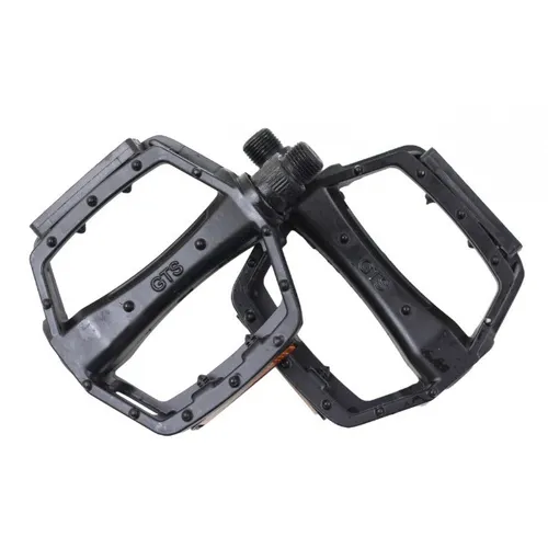 Pedal Plataforma para Bikes GTS Element em Aluminio Cor Preto Rosca Grossa 9/16 6401