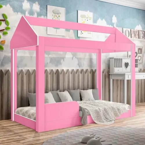 Quarto cama montessoriana infantil