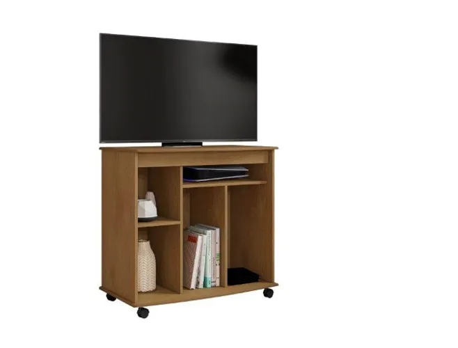 Rack Madi Com Rodízios Para TV Até 42'' ! Entrega + Montagem Grátis !