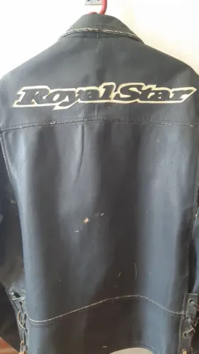 Jaqueta couro vintage Royal Star original
