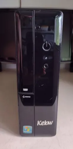 Computador Kellon -com teclados mouse e caixa de som.sem monitor