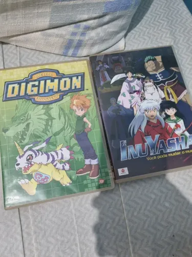 Dvd inuyasha & digimon