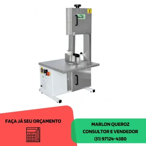 Serra Fita de Mesa Nova Inox Eccel