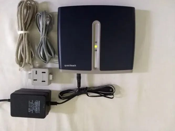 Roteador Modem Thomson Speed Touch 510 V4. Usado. Para Colecionadores.
