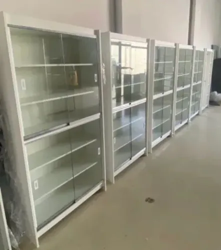 ESTANTE PRATELEIRA COM PORTAS DE VIDRO - NOVA