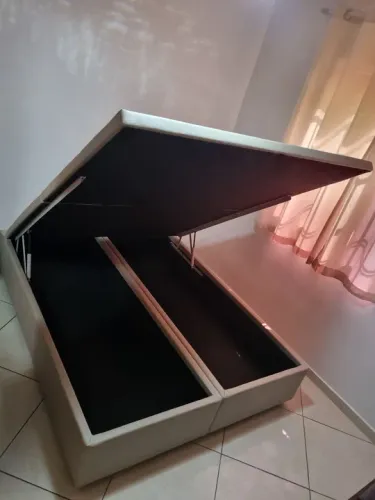 Base box baú QUEEN 100% BLINDADO, novo (sem uso) DIRETO DA FÁBRICA. À partir de: