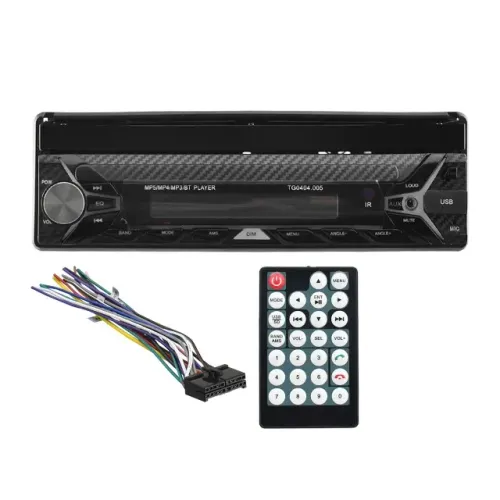 Autorradio Fm 1 Din 7" Com Tela Retratil 4x60w Rms Com Usb Sd Bluetooth Ios Android Contro