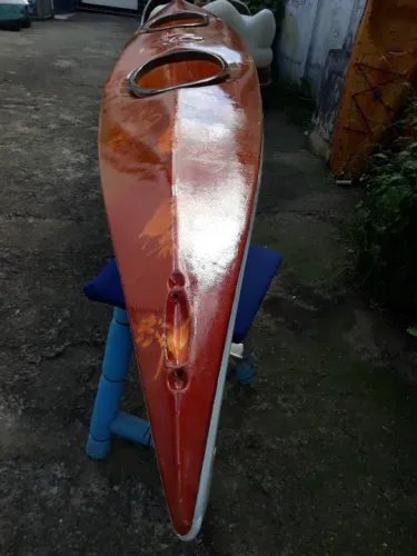 Caiaque duplo fibra pesca travessia