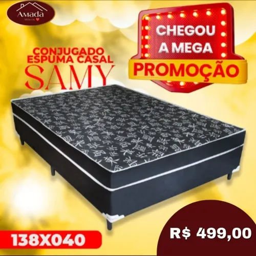 Promoção Box conjugado casal espuma , Entrega em 3 dias