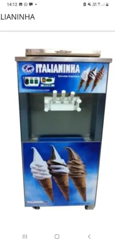 Máquina de Sorvete ? Italianinha Profissional Grande!!!