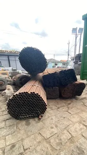 TUBOS AÇO CARBONO OU GALVANIZADO DE 1 polegada 