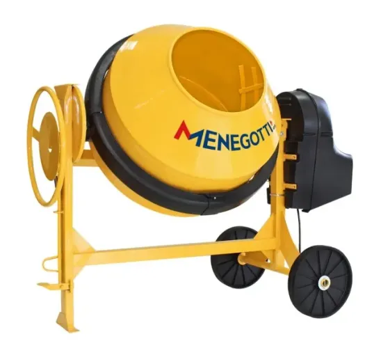 Betoneira 400L 2CV 4 Polos Monofásica com Kit de Segurança MENEGOTTI-PRIME400