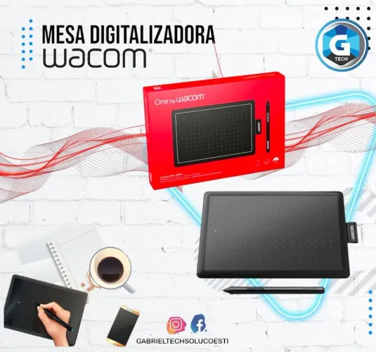 Mesa Digitalizadora Wacom One by Wacom - Nova