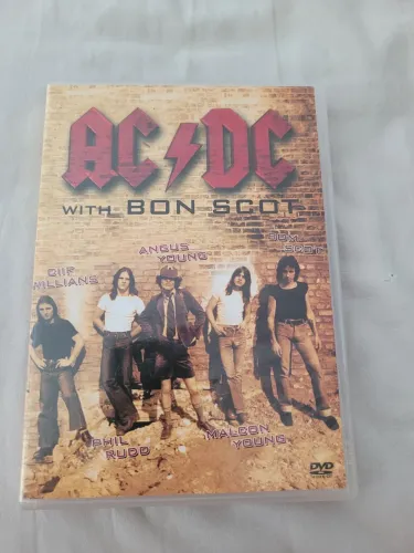 DVD AC/DC with Bon Scot<br>