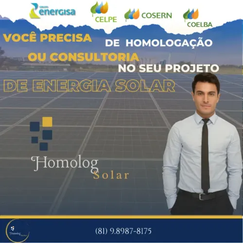 Homologação de energia solar