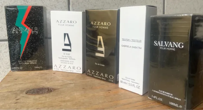 Perfumes Azzoro na embalagem  tester de 1009lm