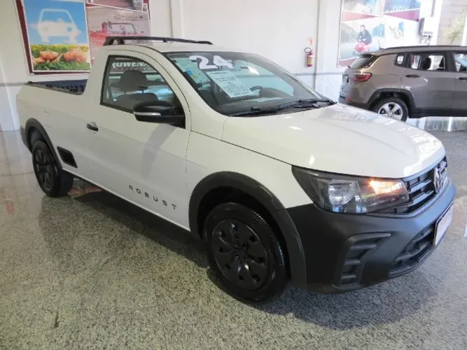 SAVEIRO ROBUST 1.6 MD 2024 COMPLETA + OPÇ E SUPER NOVA OPORTUNIDADE