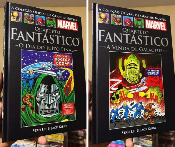 Quarteto Fantástico a vinda de Galactus e O dia do juízo final salvat