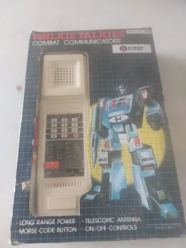 Par de WALKIETALKIES anos 80, na cxa.