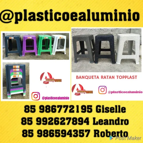 Banquetas Ratan Topplast e inoplast- Novas