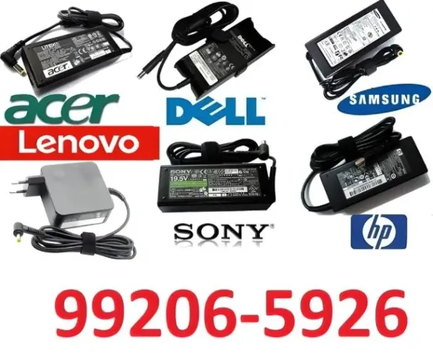 Fontes de Notebooks 5V 9V 12V 19V 20V Carregadores de notebook Samsung Lenovo Dell Hp Sony