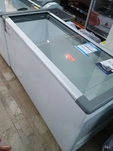 Freezer tampa de vidro 503 litros - Novo