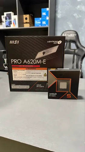 Kit Ryzen 5 9600x (Novo Lacrado)(aceito trocas)