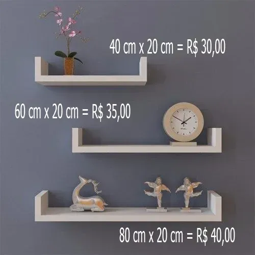 Prateleiras entrega mdf novas! Enviamos para todo RS