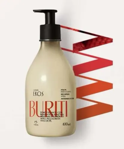 Polpa Desodorante Hidratante Corporal Ekos Buriti 400ml - Natura