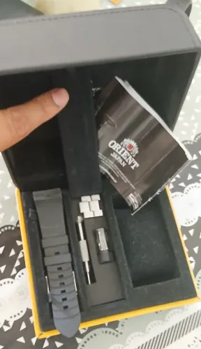 Caixa  relógio  orient poseidon  original,  vendo olx pay mais entrega para todo Brasil 