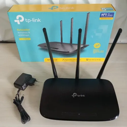 Roteador TP-Link TL-WR940N - 450Mbps | 3 Antenas | Wi-Fi Forte e Estável