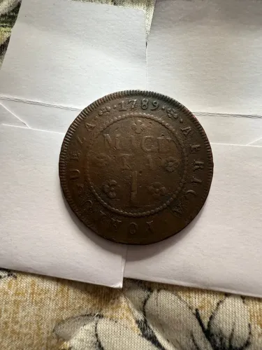 Moeda Antiga 1 macuta