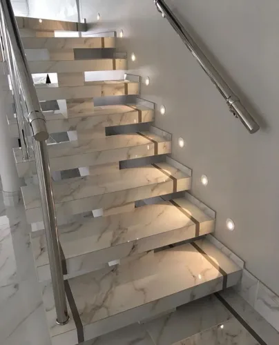 Escada de concreto armado